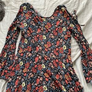AE floral long sleeve dress